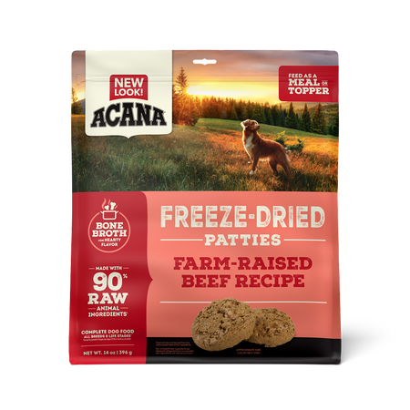 Freeze dried patties for dogs new arrivals